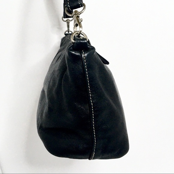 TIGNANELLO black glove leather mini bag - Picture 2 of 6